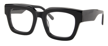 Men Eyeglasses Urban : Mase - Black SpecSMART eye clinic diagonal View